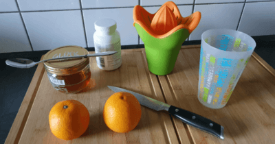 Orangen, Honig, Vitamin C